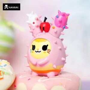 Tokidoki Cactus Bunnies Series 1 Shortcake Pink 2.75” Tall with Box and Card